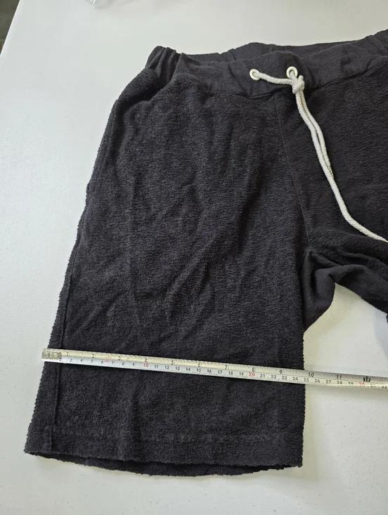 Frank & Oak x CWST Men’s Textured cotton fabric  Drawstring Shorts - Picture 8 of 11